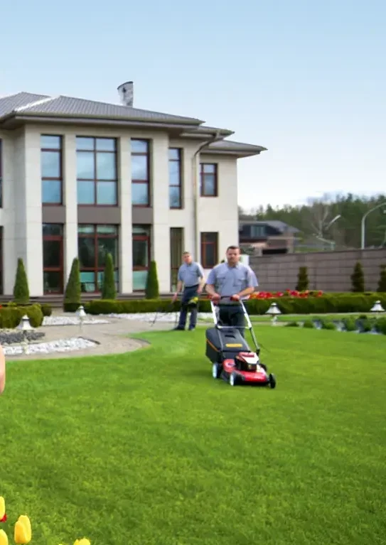 All-inclusive property maintenance services including lawn care and landscaping for luxury homes
