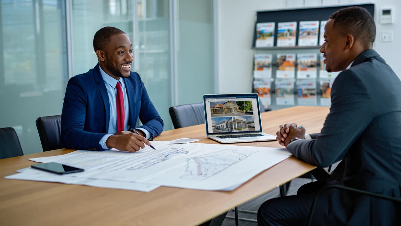 Assisted sales sourcing Scotland property consultation specialist meeting with investor client