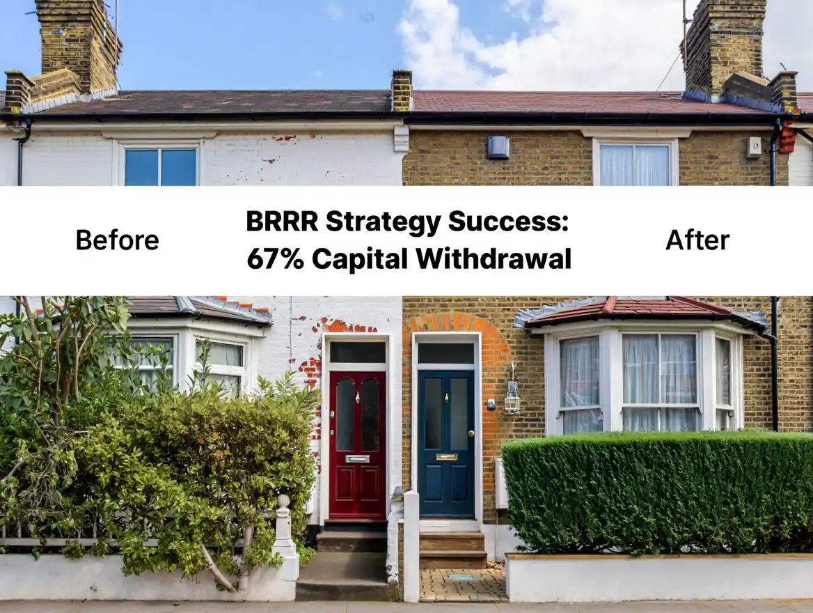 BRRR Strategy Success Withdrawing 67% Capital