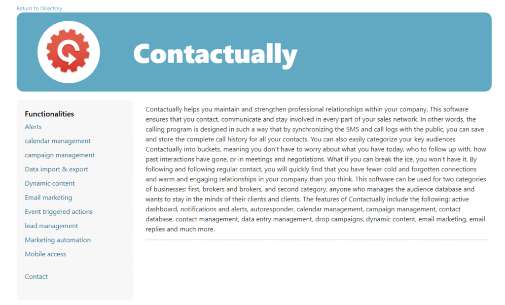 Contactually
