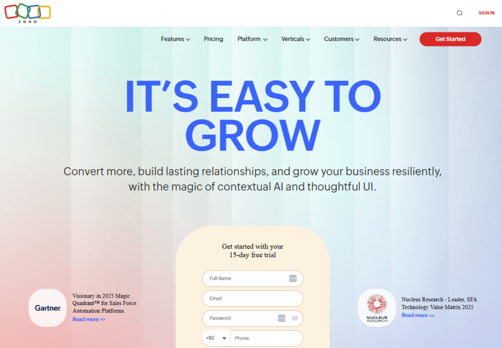 Zoho CRM