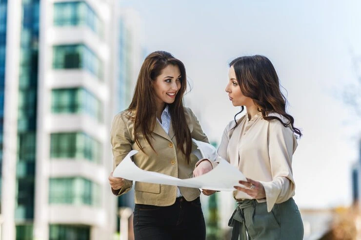 Expert real estate advisor presenting Dubai property sourcing company services and deal flow overview file