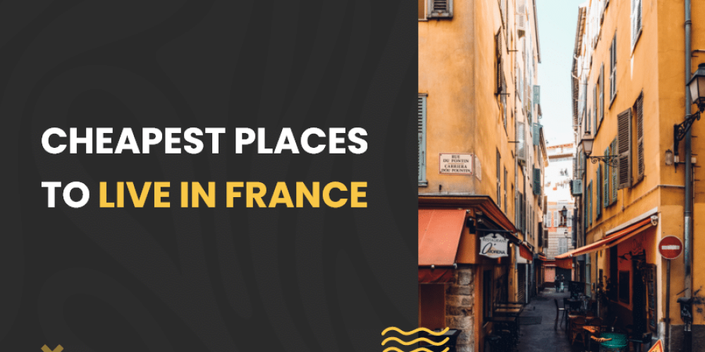 Cheapest places to live in France