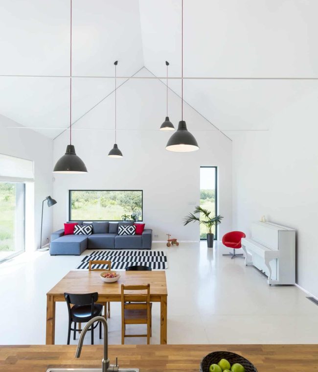 Modern interior of detached house